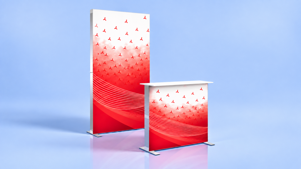 Kaseton & Trybunka LED - POP UP SET